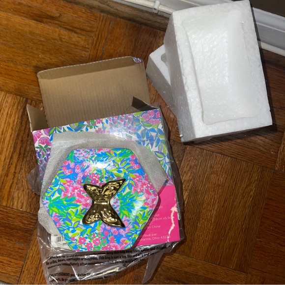 COPY - NWT Lilly Pulitzer Trinket dish Multi Cherry on top - Picture 7 of 12